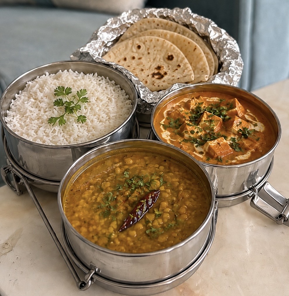 Paneer Comfort Monthly — illustrative menu image